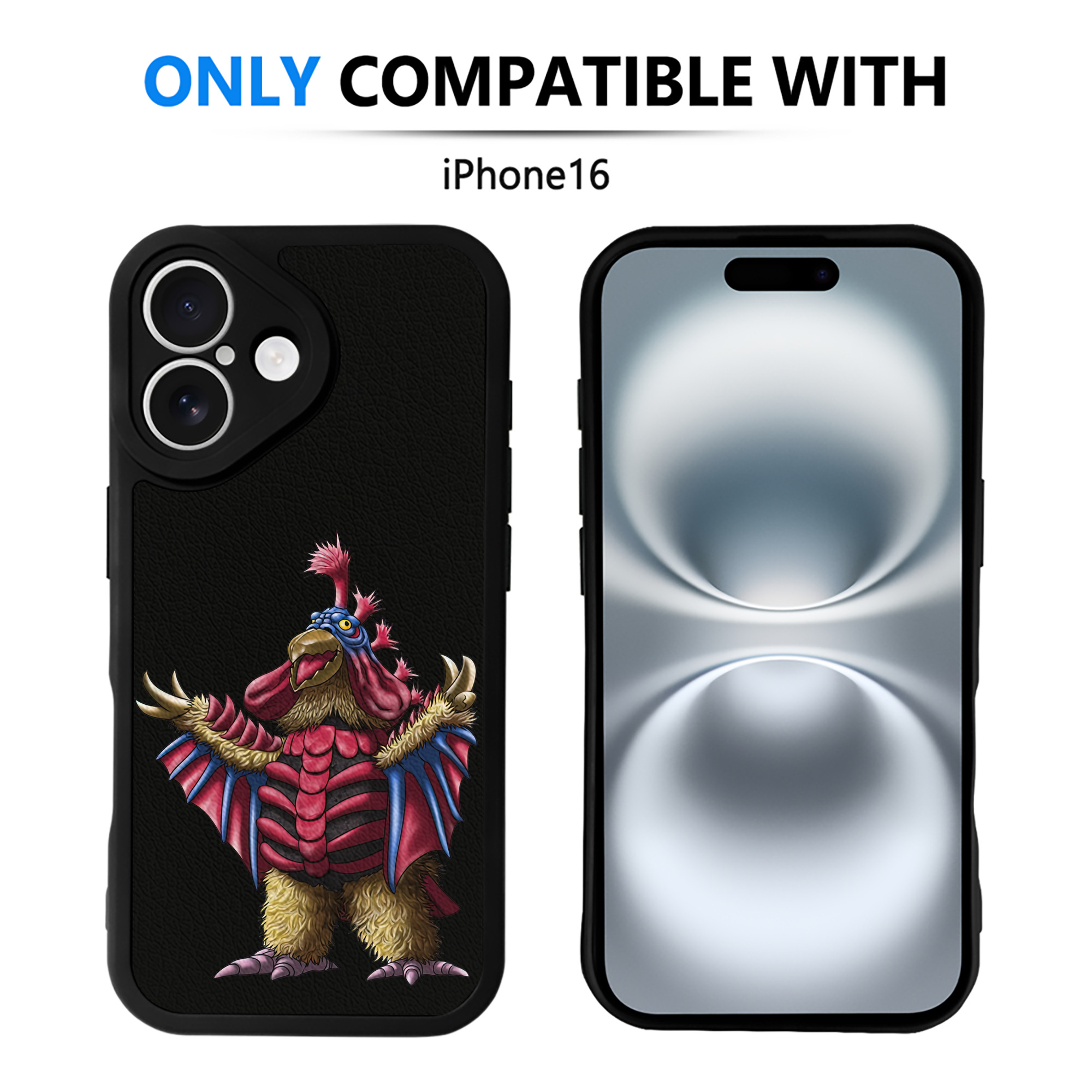 （画像用） ウルトラマン Ultraman 【iPhone 16シリーズ対応】シリコンスマホケース（レザー調） 材質：シリコン